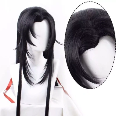 Tóc giả cosplay đa năng nam - Wei Wuxian và Yiling Patriarch Mo Dao Upper Father, giảm giá 403.800₫ 3