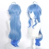 Tóc giả cosplay Ganyu nhân vật 80cm sợi tổng hợp chịu nhiệt độ bền cao - Giá chỉ 266.867 VND, giảm mạnh 5