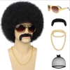 Tóc Giả Cosplay Hoá Trang Elvis Presley - Nhạc Rock, Giá Ưu Đãi 195k 4