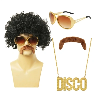 Tóc Giả Cosplay Hoá Trang Elvis Presley - Nhạc Rock, Giá Ưu Đãi 195k 6