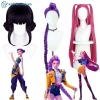 Tóc giả cosplay KPOP Rumi Mira Zoey tím chịu nhiệt - Halloween, hàng ngày