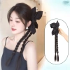 Tóc Giả Đuôi Ngựa Dài DIY Bện Bột Chiên Xoắn Bím Bướm Kẹp Tóc Phụ Kiện Giá 60k 2