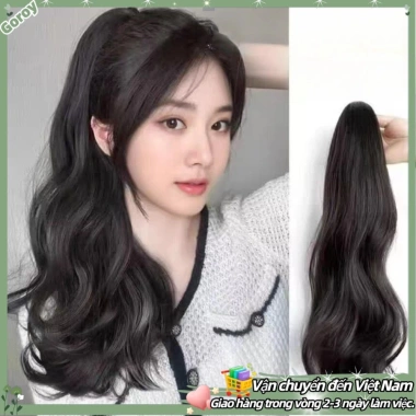 Tóc giả đuôi ngựa dài thẳng, mềm mại tự nhiên, thời trang 39.600₫ - Dùng hàng ngày