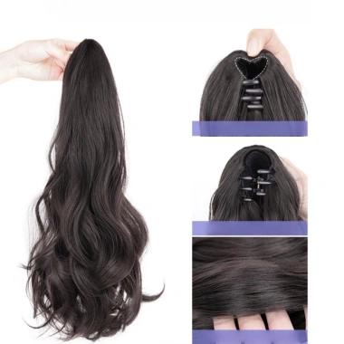 Tóc giả đuôi ngựa dài thẳng, mềm mại tự nhiên, thời trang 39.600₫ - Dùng hàng ngày