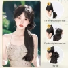 Tóc giả đuôi ngựa tổng hợp dài, chiên bột xoắn, kẹp bện mó phỏng - chỉ 70.000₫ 4