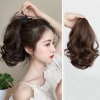 Tóc giả đuôi ngựa xoăn hoa lê nữ - Dài vừa, dễ điều chỉnh dây đeo, giảm giá 39.600đ 3