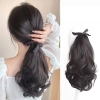 Tóc giả đuôi ngựa xoăn hoa lê nữ - Dài vừa, dễ điều chỉnh dây đeo, giảm giá 39.600đ 4