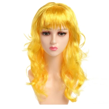 Tóc giả hoá trang kiểu xoan đầy màu sắc tặng lưới Giá chỉ 35.000 VNĐ