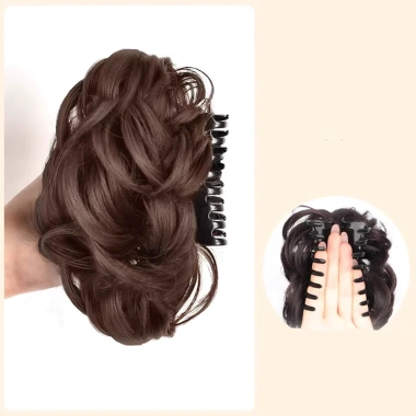 Tóc giả kẹp bóng mượt như lông tơ – Phù hợp công chúa nhỏ, giao hàng tận nơi, giá chỉ 50.250₫ 9