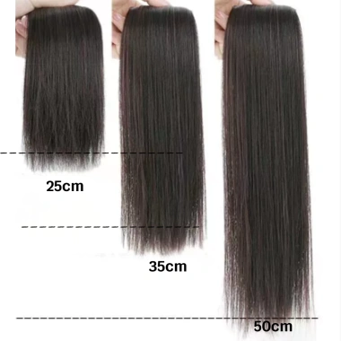 Tóc giả kẹp phồng nữ đẹp 10‑25cm, giá 1 bến 40.000đ - chắc chắn, dễ tạo kiểu