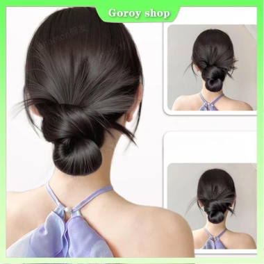 Tóc giả móng vuốt kẹp Updo lông tơ - Mở rộng tóc cho duoi ngua bun, giảm giá 43k 3