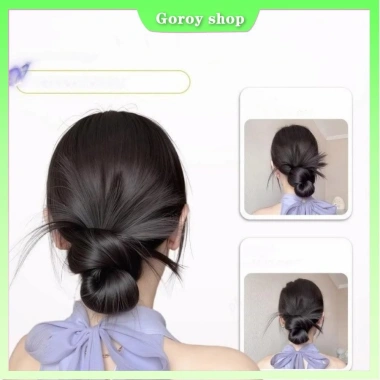 Tóc giả móng vuốt kẹp Updo lông tơ - Mở rộng tóc cho duoi ngua bun, giảm giá 43k 8
