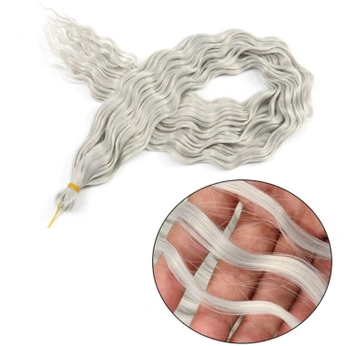 Tóc giả ngoài trời siêu nhẹ, mềm mại, dễ chải, sợi tổng hợp chịu nhiệt - thích hợp bím tóc móc, chỉ 106.056₫