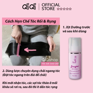 Tóc giả nơ kẹp nữ dễ thương - Giá chỉ 53.000đ, giảm từ 66.250 - Qiqishop