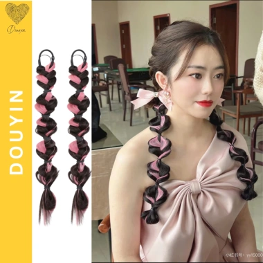 Tóc Giả Nữ Bện Hai Bím T7 - Kẹp Tóc Thời Trang, Tóc Tết Cosplay, Giá 37.820₫ 3 Tóc Giả Nữ Bện Hai Bím T7 - Kẹp Tóc Thời Trang, Tóc Tết Cosplay, Giá 37.820₫ 3