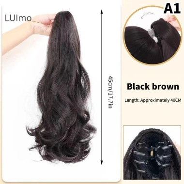Tóc Giả Nữ Luimo Dài 35‑60cm Xoăn Đuôi Ngựa Kẹp Móng Vuốt SBS Giá 83.376 VND
