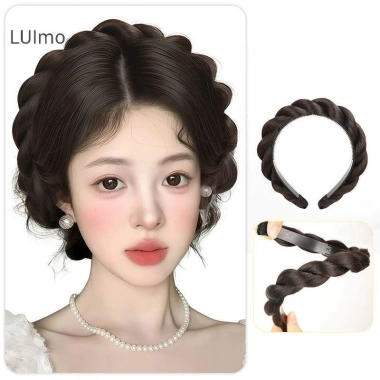 Tóc giả nữ tổng hợp bím vô hình phong cách Bohemian thời trang - Giá chỉ 59.508₫ | LUImo SBS