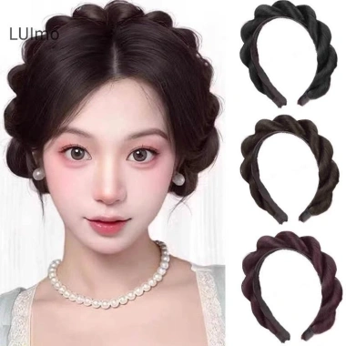 Tóc giả nữ tổng hợp bím vô hình phong cách Bohemian thời trang - Giá chỉ 59.508₫ | LUImo SBS