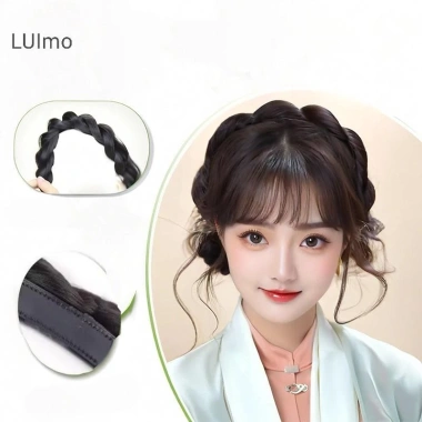 Tóc giả nữ tổng hợp bím vô hình phong cách Bohemian thời trang - Giá chỉ 59.508₫ | LUImo SBS