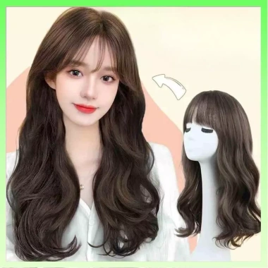 Tóc giả nữ xoăn sóng lớn 60cm tự nhiên, vỏ bọc vô hình - Giá chỉ 117.800₫ 2 Tóc giả nữ xoăn sóng lớn 60cm tự nhiên, vỏ bọc vô hình - Giá chỉ 117.800₫ 2