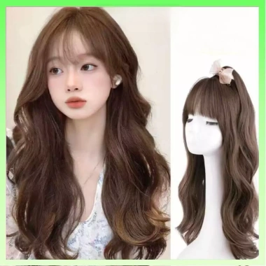 Tóc giả nữ xoăn sóng lớn 60cm tự nhiên, vỏ bọc vô hình - Giá chỉ 117.800₫ 4 Tóc giả nữ xoăn sóng lớn 60cm tự nhiên, vỏ bọc vô hình - Giá chỉ 117.800₫ 4