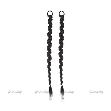 Tóc Giả Tết Dài 70cm Thắt Bím Bện Kiểu Đuôi Ngựa - Giá Ưu Đãi 36.300₫