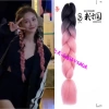 Tóc giả tết dài phối màu nổi bật phong cách Hàn Quốc teengirl - Giá chỉ 47.000 VND Qiqishop 4