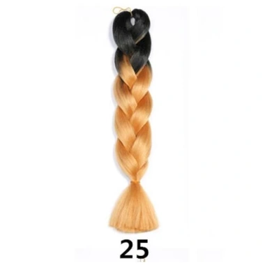 Tóc giả tết dài phối màu nổi bật phong cách Hàn Quốc teengirl - Giá chỉ 47.000 VND Qiqishop