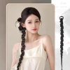 Tóc Giả Tết Hai Bím Xinh Xắn Đeo Nhanh 70cm Hottrend Dây Buộc Dễ Thương Giá 48k 9