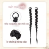 Tóc giả Tết kiểu Trung Quốc hiện đại bím xoắn thời trang kèm cài tóc tự nhiên - Giá chỉ 54.000₫ 3