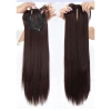 Tóc giả thẳng dài 60cm bangs nữ, che đầu toàn bộ tự nhiên - Giao hàng tận nơi, chỉ 115.500₫ 6