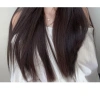 Tóc giả thẳng dài 60cm bangs nữ, che đầu toàn bộ tự nhiên - Giao hàng tận nơi, chỉ 115.500₫ 9