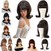 Tóc giả vintage nữ 16 inch nổ bằng phẳng, disco 50-70s, Halloween Cosplay – Giá 287k 3