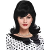 Tóc giả vintage nữ 16 inch nổ bằng phẳng, disco 50-70s, Halloween Cosplay – Giá 287k 9
