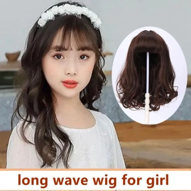Tóc giả xoăn gợn sóng dài cho bé gái - mở rộng tóc công chúa, chỉ 132.300 VND 3 Tóc giả xoăn gợn sóng dài cho bé gái - mở rộng tóc công chúa, chỉ 132.300 VND 3