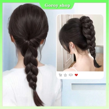 Tóc Xoăn Cao Đuôi Ngựa Phong Cách Trung Hoa - Grabber Xoắn Bím Nhân Tạo Giá 62.700₫ 5