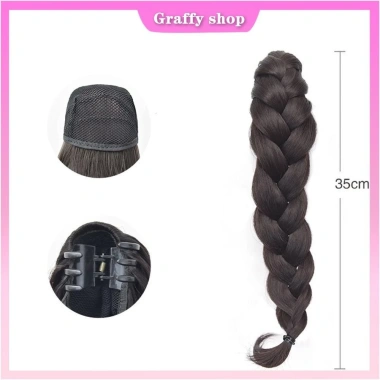 Tóc Xoăn Cao Đuôi Ngựa Phong Cách Trung Hoa - Grabber Xoắn Bím Nhân Tạo Giá 62.700₫ 9