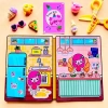 Toca Life World Book Toca Boca Nhà Vàng Squishy, Búp Bê Giấy Blackpink, Giá Ưu Đãi 85.000 VND 4