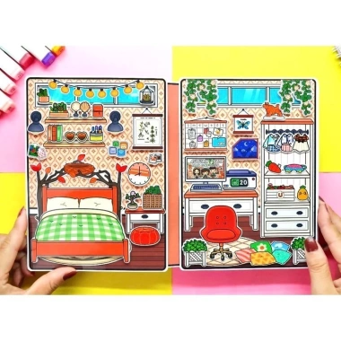 Toca Life World Chocolate House - Đồ chơi nhà búp bê giấy, giảm 85.000₫ 2