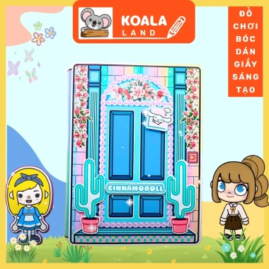 Toca Life World Ngôi Nhà Chú Chó Toca Cinnamon - Đồ chơi giấy búp bê đáng yêu, giảm 85.000₫