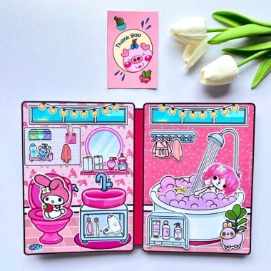 Toca Life World & Toca Boca Melody Squishy - Búp bê giấy DIY Blackpink, nhà mini, giảm còn 80.000₫ 4