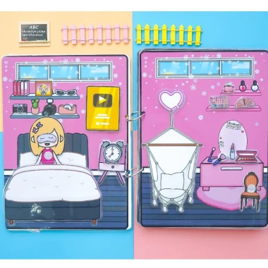 Tocaboca Ngôi Nhà Blackpink - Đồ Chơi Búp Bê Giấy Ép Nhựa, Giá Chỉ 99.000₫ 4