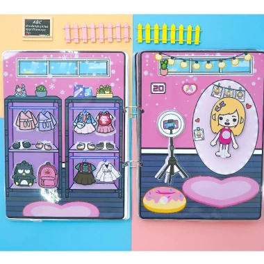 Tocaboca Ngôi Nhà Blackpink - Đồ Chơi Búp Bê Giấy Ép Nhựa, Giá Chỉ 99.000₫ 5
