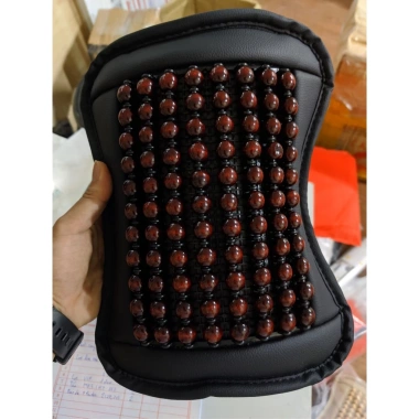 TOEX Gối Tựa Hạt Gỗ Massage Ô Tô Cao Su Non Nguyên Khối 4 Màu - Giá 169k