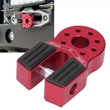 Tời Còng Mount VBESTLIFE Akozon 16.000lb Hợp Kim Nhôm Móc Phẳng Cho Xe Bán Tải SUV UTV - Màu Đỏ Giá Ưu Đãi 622.600₫