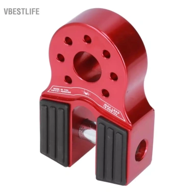 Tời Còng Mount VBESTLIFE Akozon 16.000lb Hợp Kim Nhôm Móc Phẳng Cho Xe Bán Tải SUV UTV - Màu Đỏ Giá Ưu Đãi 622.600₫