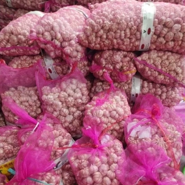 Tỏi Củ Sạch 1Kg - Tỏi Khô Tép Hồng Chắc, Thơm Nồng, Giá Ưu Đãi 37k từ 45k - A Mẫn 8