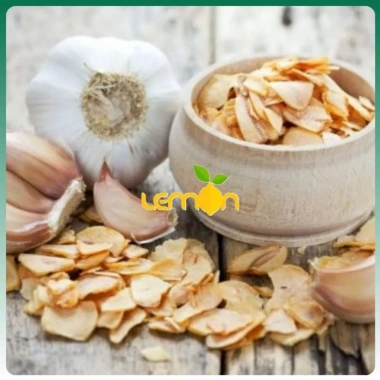 Tỏi lát sấy khô 50-500g - Tỏi phi cho khô heo, bánh tráng, chỉ 28.000 VND