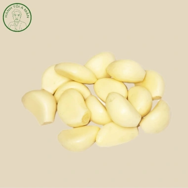Tỏi Lột Sạch Vỏ Đóng Túi 1kg - Tỏi Tươi Lột Sẵn Bảo Quản Lạnh | Hành Tỏi A Mẫn - Giá 59.000 3