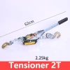 Tời Pa lăng Lắc Tay 4T-1T - Tời Kéo Căng cáp, Tời Cứu hộ, Giá ưu đãi 50.000đ 2